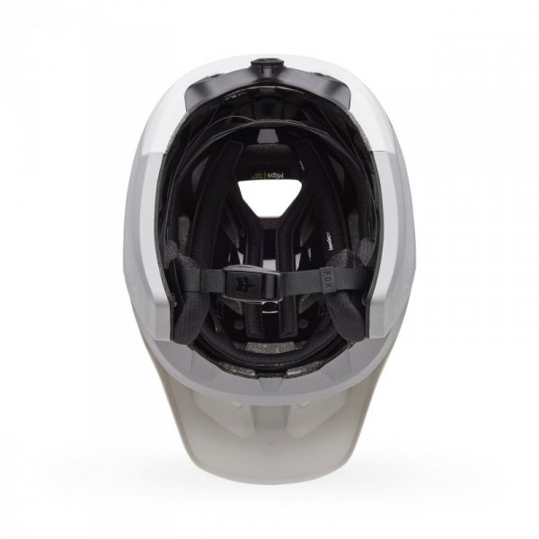 KASK ROWEROWY FOX DROPFRAME PRO GRID LIGHT GREY L