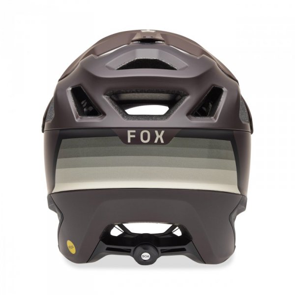KASK ROWEROWY FOX DROPFRAME PRO GRID COCOA M