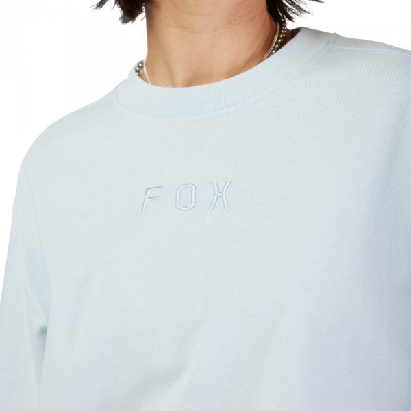 T-SHIRT DAMSKI FOX WORDMARK OS PALE BLUE S