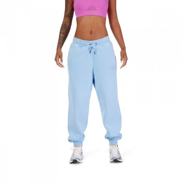SPODNIE DAMSKIE FOX WORDMARK FLEECE JOGGER CASHMERE BLUE M