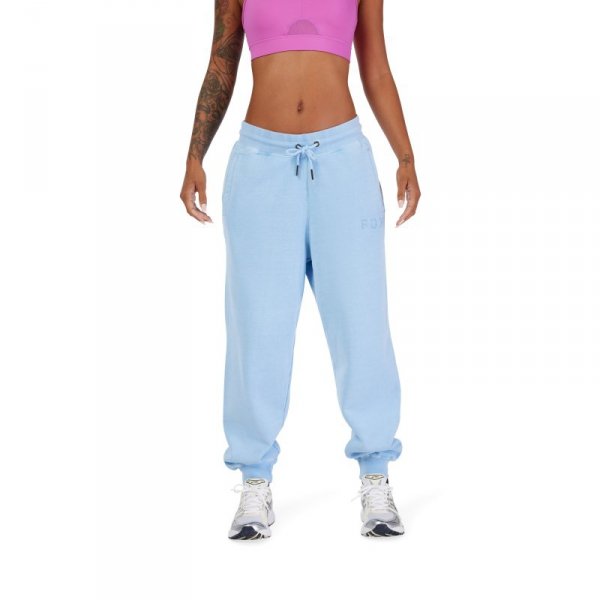 SPODNIE DAMSKIE FOX WORDMARK FLEECE JOGGER CASHMERE BLUE L