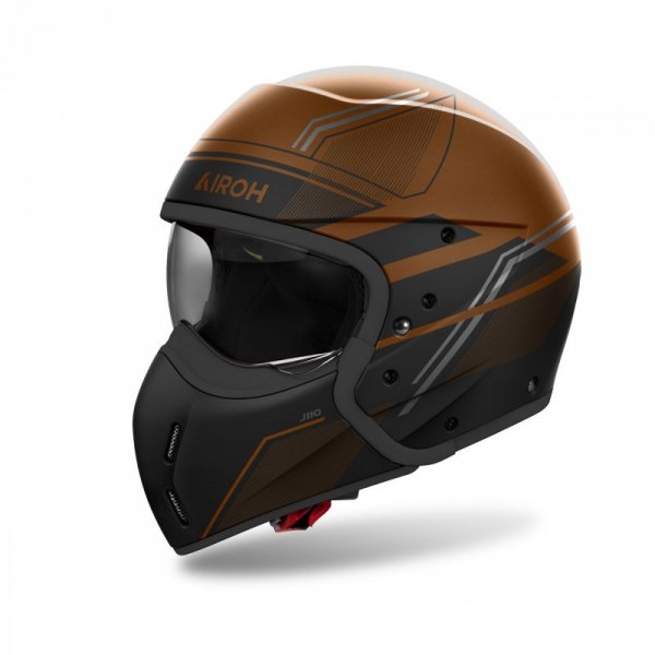 KASK MOTOCYKLOWY AIROH J110 SLIM BRONZE MATT M