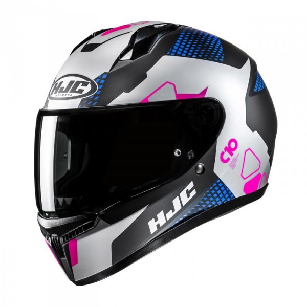 KASK MOTOCYKLOWY HJC C10 ASPA BLACK GREY XS