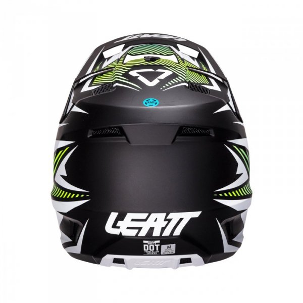 KASK MOTOCYKLOWY Z GOGLAMI LEATT KIT MOTO 3.5 STORM TEAL S