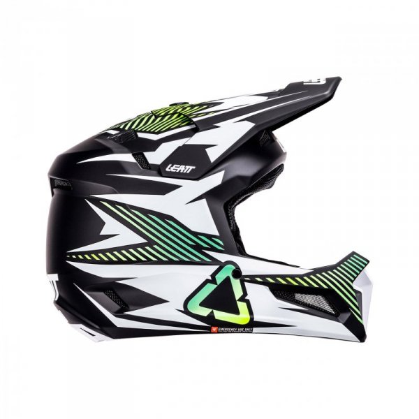 KASK MOTOCYKLOWY Z GOGLAMI LEATT KIT MOTO 3.5 STORM TEALM