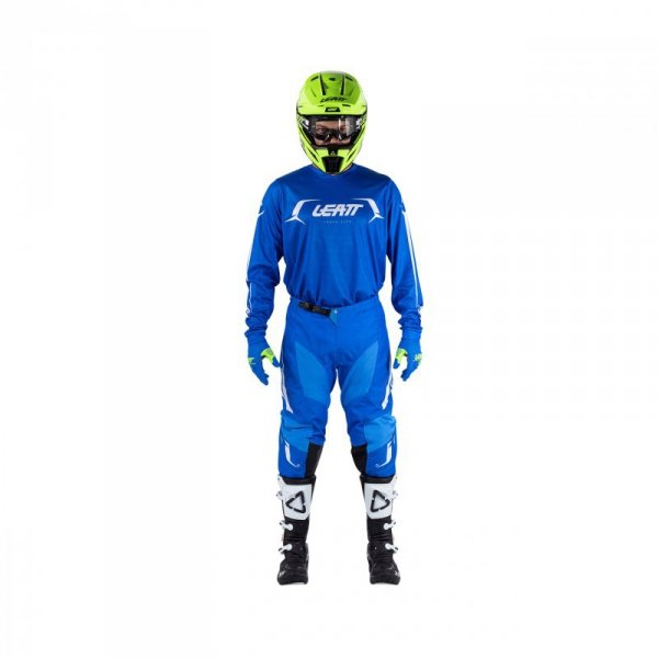 STRÓJ OFFROADOWY BLUZA I SPODNIE LEATT RIDE KIT MOTO 3.5 BLUE 3XL