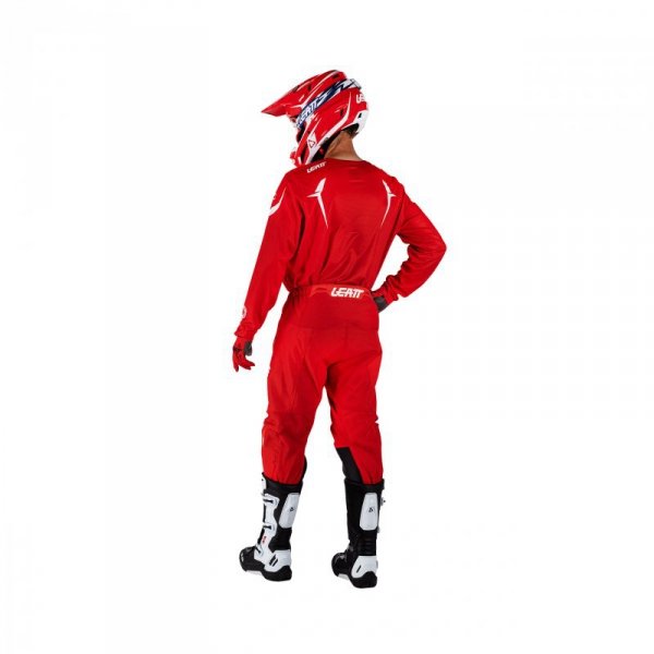 STRÓJ OFFROADOWY BLUZA I SPODNIE LEATT RIDE KIT MOTO 3.5 RED XS