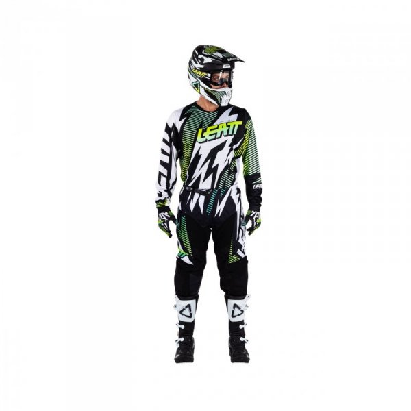 STRÓJ OFFROADOWY BLUZA I SPODNIE LEATT RIDE KIT MOTO 3.5 STORM TEAL XXL