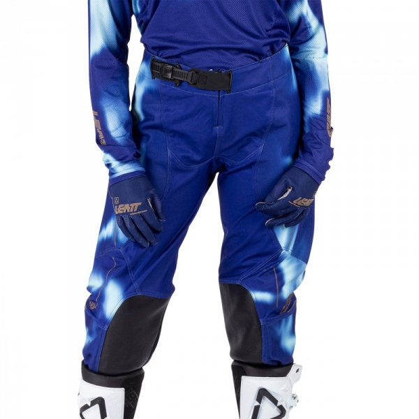 SPODNIE OFFROADOWE DAMSKIE LEATT MOTO 4.5 DEEP BLUE L