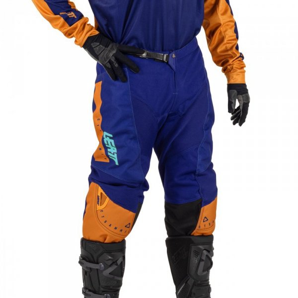STRÓJ OFFROADOWY BLUZA I SPODNIE JUNIOR LEATT RIDE KIT 3.5 ORANGE M