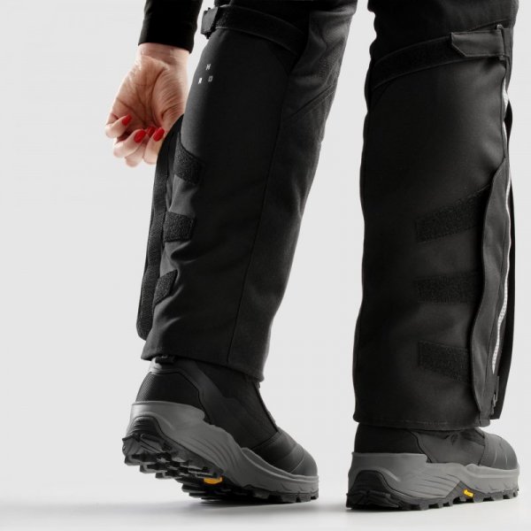 SPODNIE MOTOCYKLOWE TEKSTYLNE DAMSKIE REBELHORN HARDY 3.0 BLACK (DŁUGA NOGAWKA) L-WL