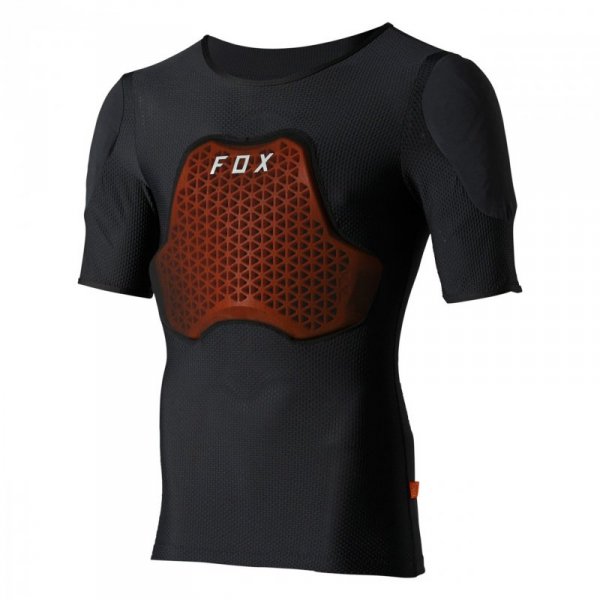 KOSZULKA ROWEROWA Z OCHRANIACZAMI FOX BASEFRAME PRO BLACK L