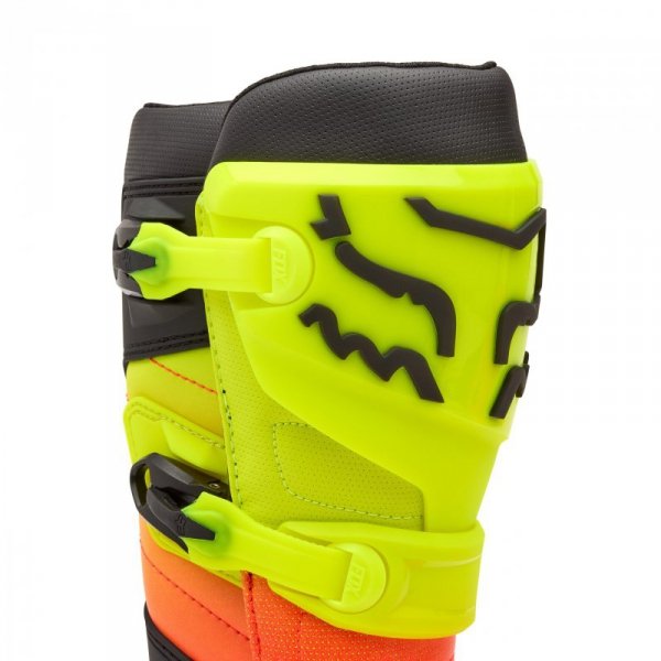 BUTY MOTOCYKLOWE FOX COMP ORANGE YELLOW 9