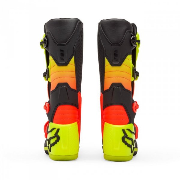 BUTY MOTOCYKLOWE FOX COMP ORANGE YELLOW 12