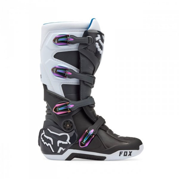 BUTY MOTOCYKLOWE FOX MOTION BLACK GREY WHITE 12