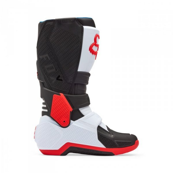 BUTY MOTOCYKLOWE FOX MOTION WHITE FLUO RED 10