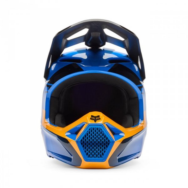 KASK MOTOCYKLOWY FOX V1 COLLECT BLUE L