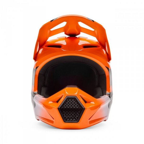 KASK MOTOCYKLOWY FOX V1 SHIELD FLUO ORANGE XS