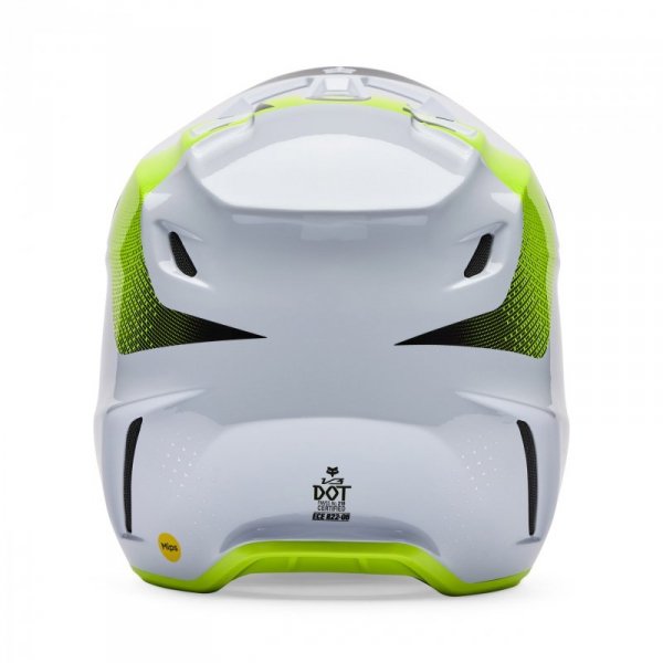 KASK MOTOCYKLOWY FOX V3 TINE WHITE M