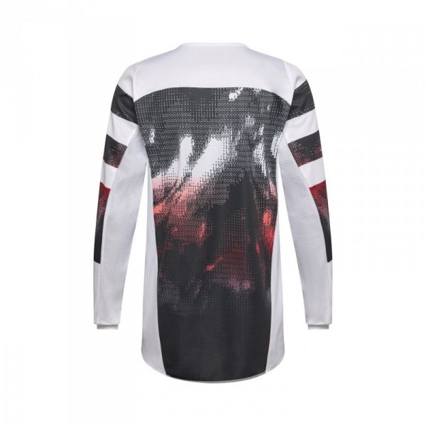 BLUZA MOTOCYKLOWA FOX 180 KAIROS WHITE FLUO RED M