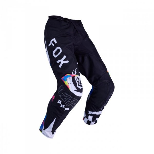 SPODNIE MOTOCYKLOWE FOX 180 IMAGE COSMO WHITE BLACK 38