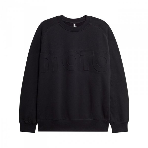 BLUZA FOX MOTO-X OVERSIZED FLEECE CREW BLACK M
