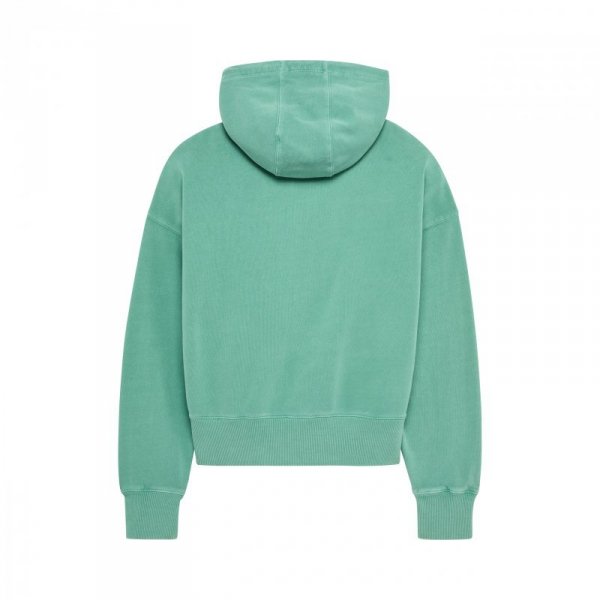 BLUZA Z KAPTUREM DAMSKA FOX WORDMARK OVERSIZED SPEARMINT XS