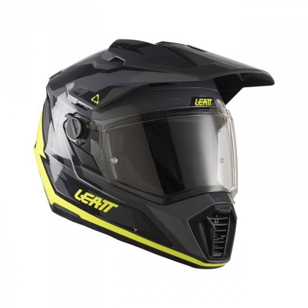 KASK MOTOCYKLOWY Z GOGLAMI LEATT ADV 7.5 HI-VIZ YELLOW S