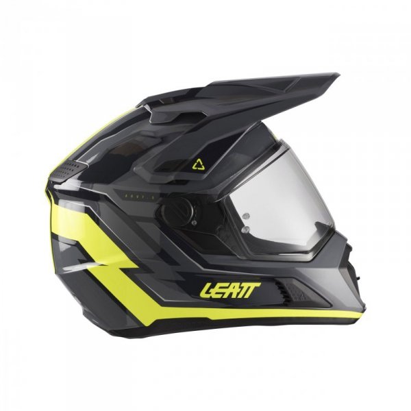 KASK MOTOCYKLOWY Z GOGLAMI LEATT ADV 7.5 HI-VIZ YELLOW M