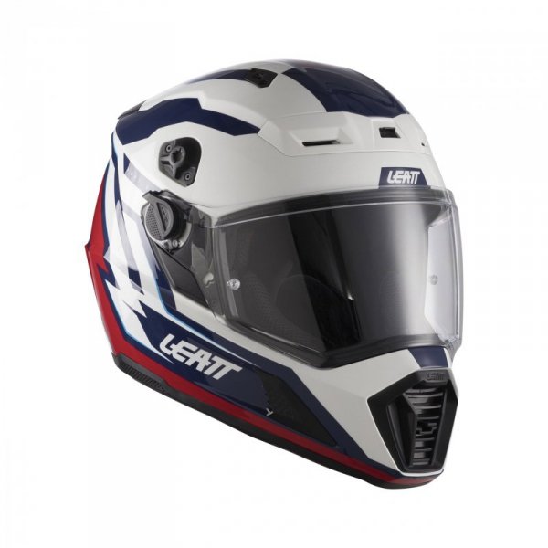 KASK MOTOCYKLOWY Z GOGLAMI LEATT ADV 7.5 ROYAL BLUE RED L