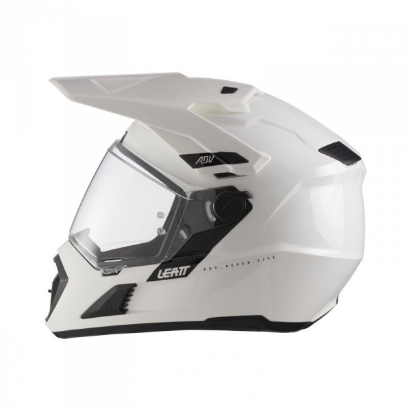 KASK MOTOCYKLOWY Z GOGLAMI LEATT ADV 7.5 WHITE XL