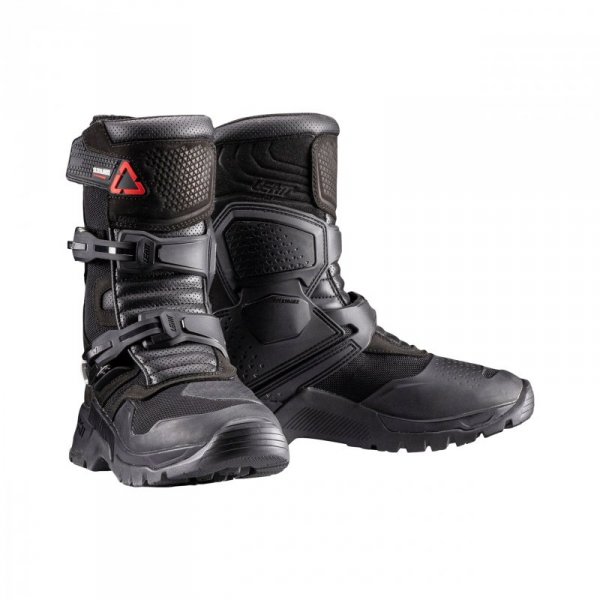 BUTY MOTOCYKLOWE LEATT ADV X-FLOW 7.5 BLACK SHORT US8