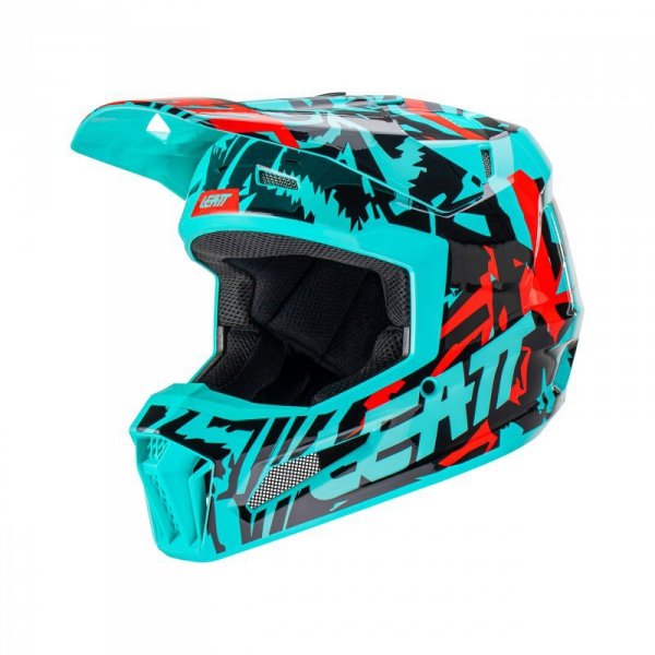 KASK MOTOCYKLOWY JUNIOR LEATT MOTO 3.5 FUEL L