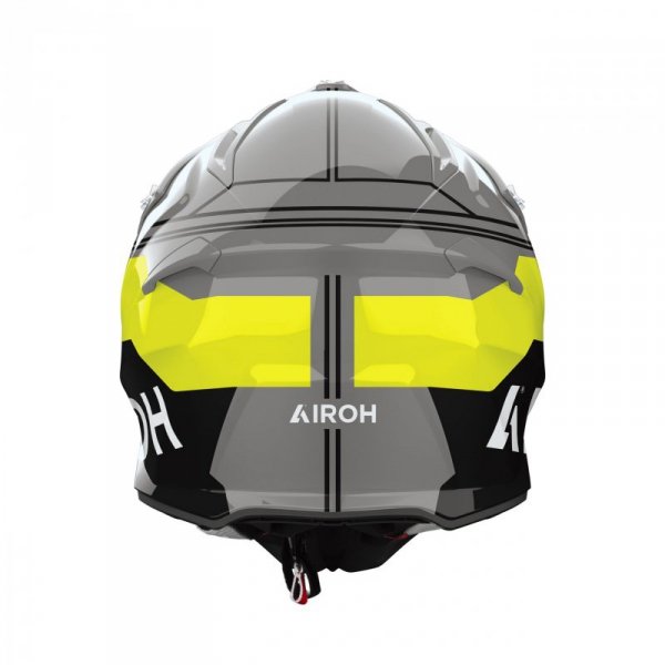 KASK MOTOCYKLOWY AIROH AVIATOR ACE 2 FURY YELLOW GLOSS L