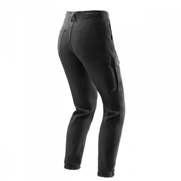 JEANSY MOTOCYKLOWE DAMSKIE REBELHORN FASTER BLACK 44/30 W44/30
