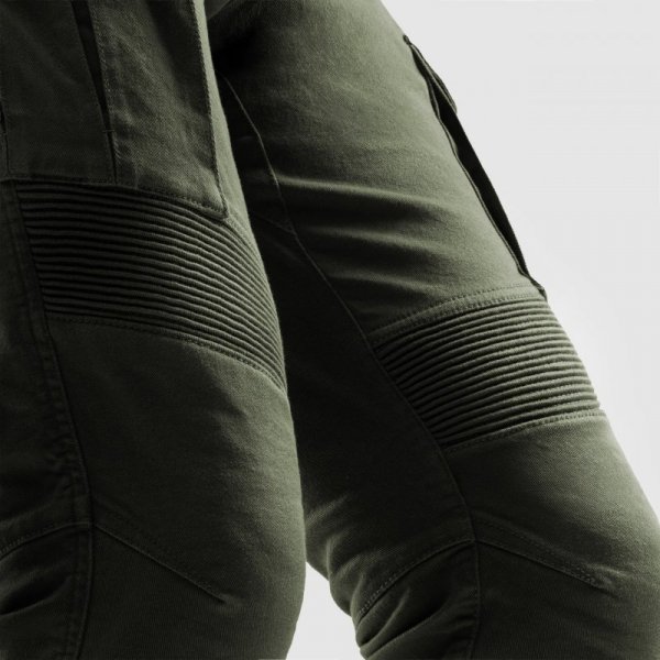 JEANSY MOTOCYKLOWE REBELHORN FASTER OLIVE GREEN 28/32