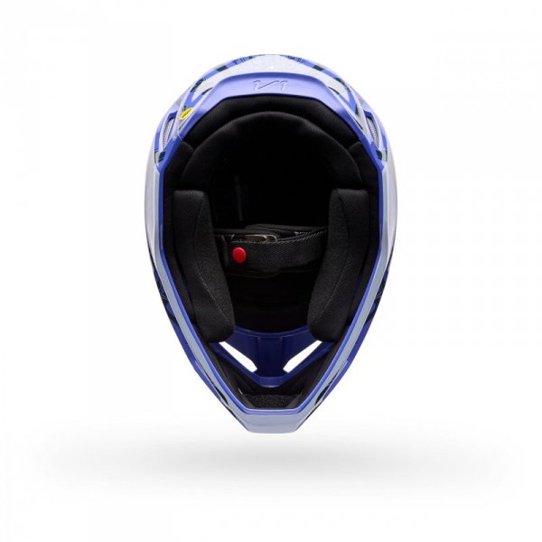 KASK MOTOCYKLOWY JUNIOR FOX V1 DIFFUSE SE PURPLE DOVE YM