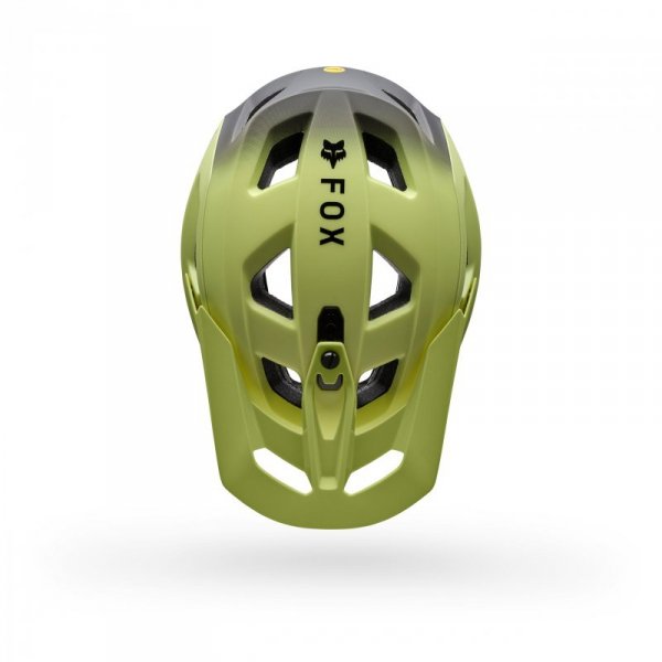 KASK ROWEROWY FOX SPEEDFRAME PRO BACKFADE LIME L