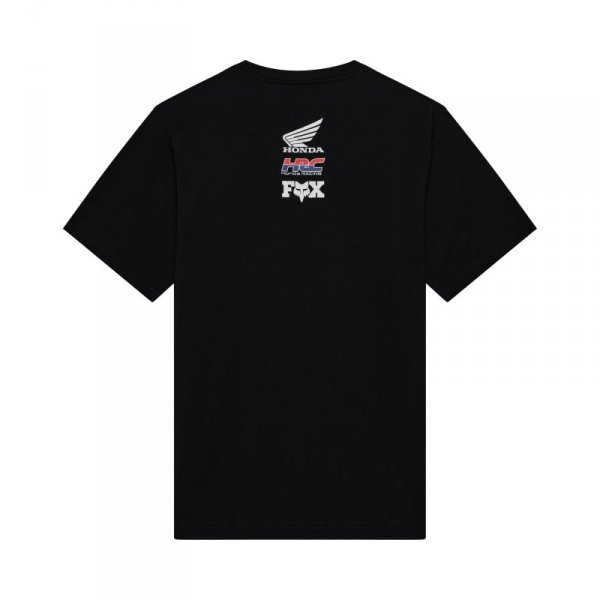 T-SHIRT FOX HONDA MIDWEIGHT BLACK XL