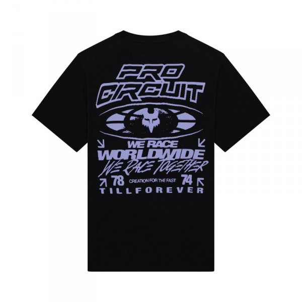T-SHIRT FOX PRO CIRCUIT OVERSIZED BLACK S