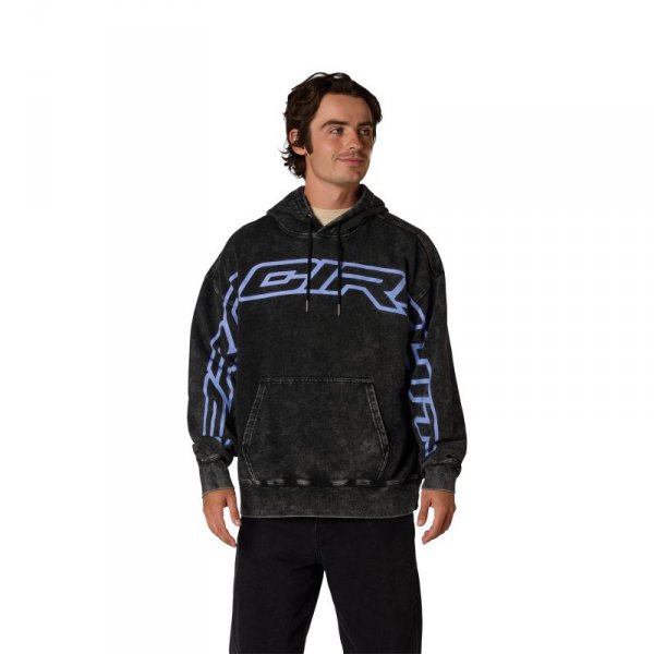 BLUZA Z KAPTUREM FOX PRO CIRCUIT FLEECE PO BLACK XL