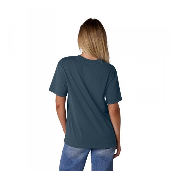 T-SHIRT DAMSKI FOX IMAGE PRINT DEEP COBALT S