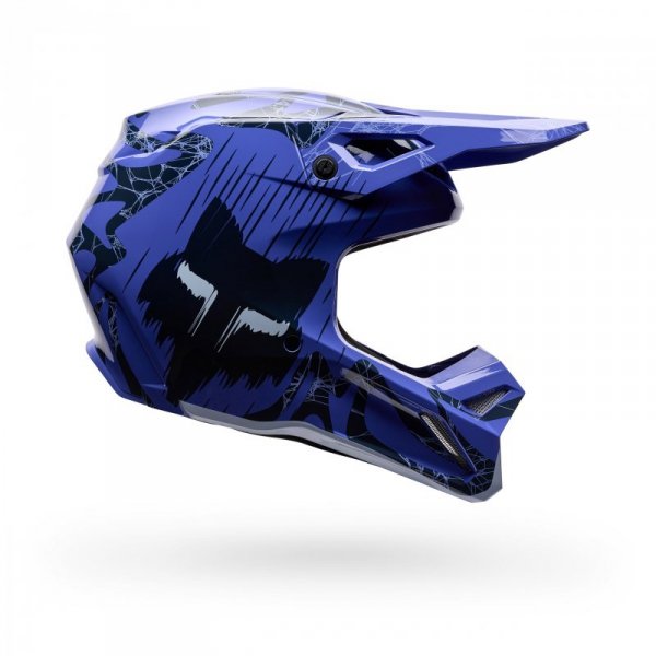 KASK MOTOCYKLOWY FOX V1 DIFFUSE SE PURPLE DOVE M