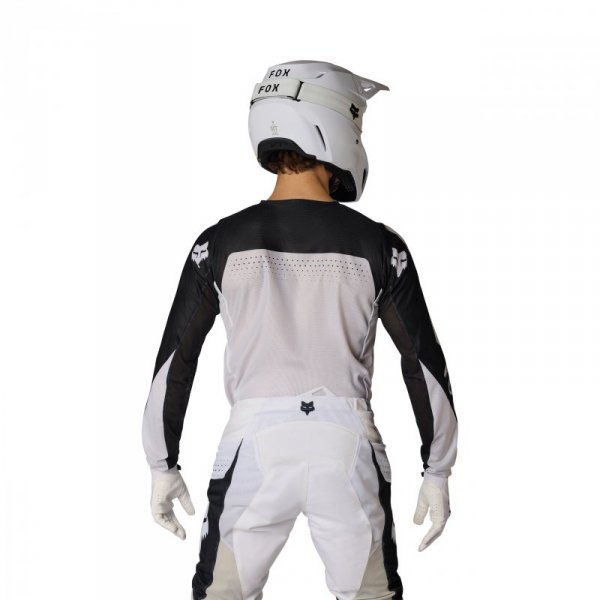 BLUZA MOTOCYKLOWA FOX 180 AIR TAPER BLACK WHITE M
