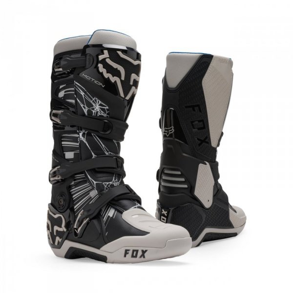 BUTY MOTOCYKLOWE FOX MOTION DIFFUSE SE BLACK GREY 10.5