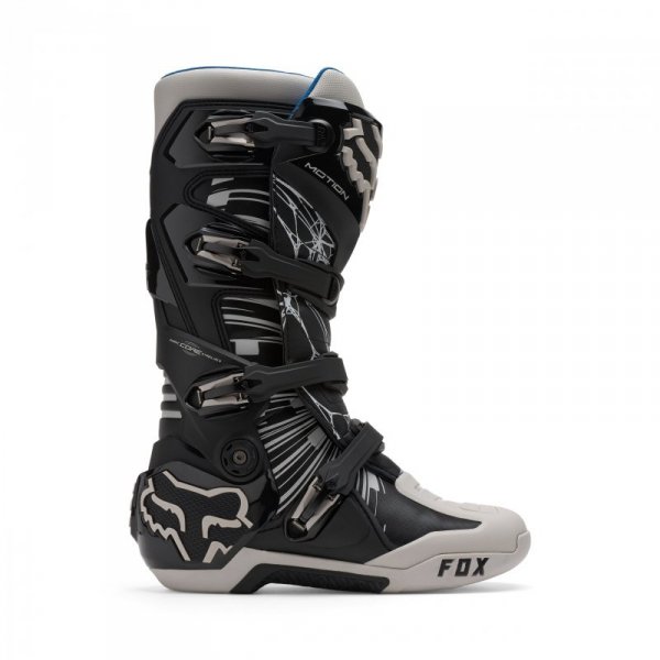 BUTY MOTOCYKLOWE FOX MOTION DIFFUSE SE BLACK GREY 11