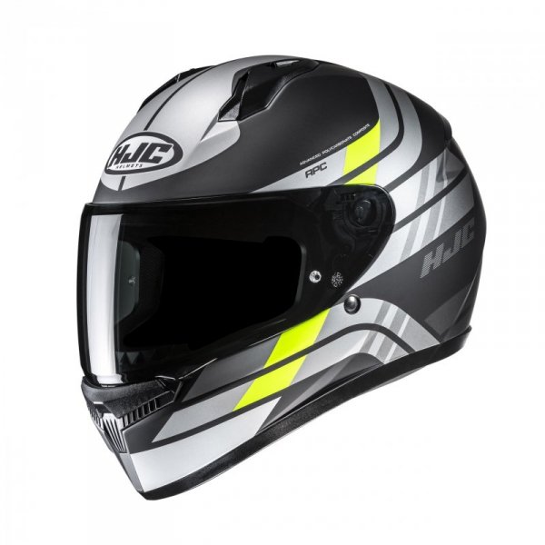 KASK MOTOCYKLOWY HJC C10 HIPER WHITE RED XS