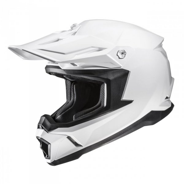 KASK MOTOCYKLOWY HJC C50 SOLID PEARL WHITE S