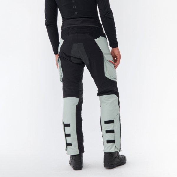 SPODNIE MOTOCYKLOWE TEKSTYLNE REBELHORN RANGE GREY BLACK RED XXL