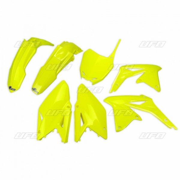 UFO KOMPLET PLASTIKÓW SUZUKI RMZ 450 '08-17 KOLOR ŻÓŁTY FLUO